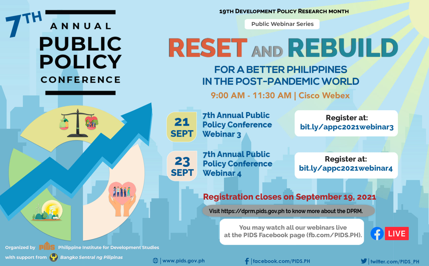 7th Annual Public Policy Conference Webinars 3 and 4